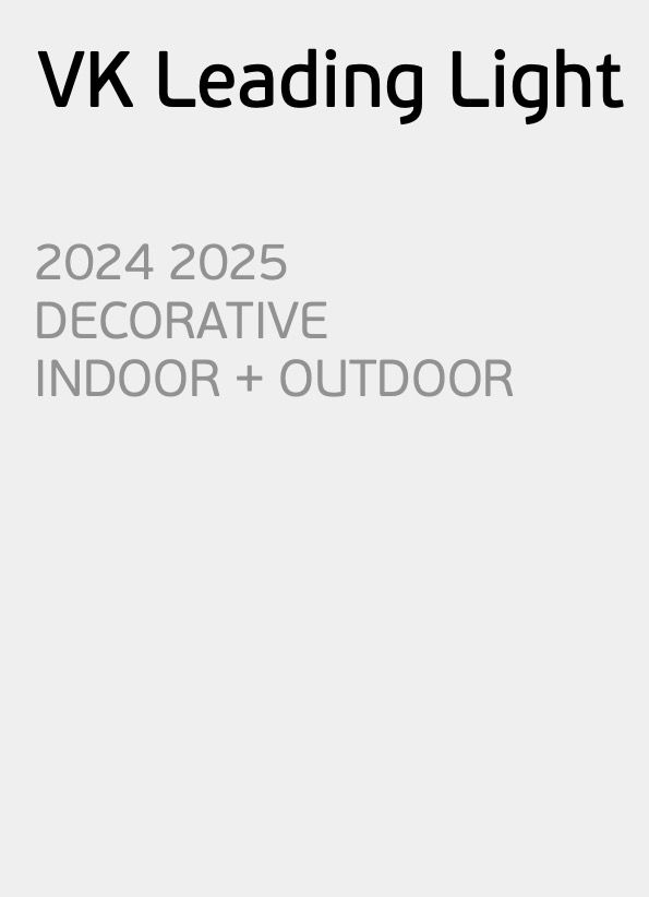Catálogo de iluminación decorativa VK 2024-25